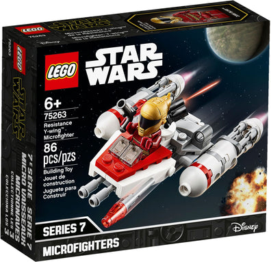 LEGO Set-Resistance Y-wing Microfighter-Star Wars / Star Wars Microfighters Series 7 / Star Wars Episode 9-75263-1-Creative Brick Builders